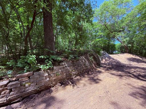 Old Retaining Wall - Can Be Kept or Removed