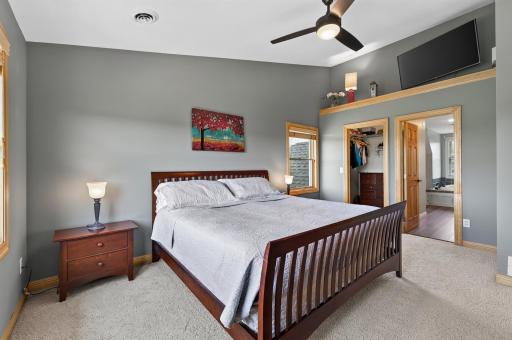 Primary bedroom with private full bath