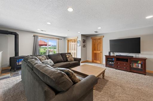 Enjoy game nights and movie nights here!