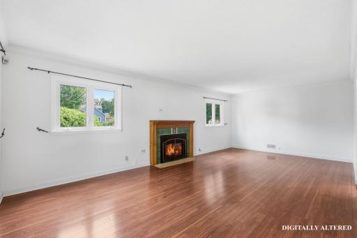 one of three living rooms and two with fireplaces