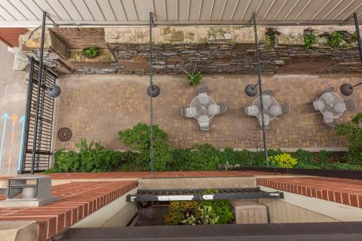 Private resident Courtyard