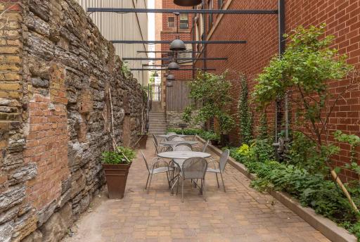 Charming courtyard