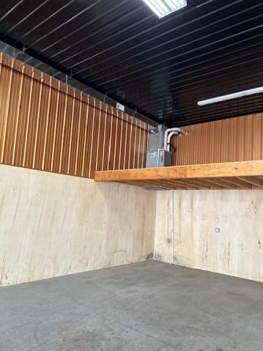 Plywood to 8 ft custom metal sheeting to 16 ft