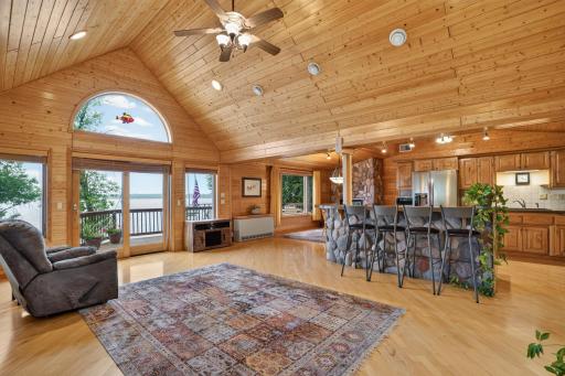 Nice open design Great Room, Kitchen, Dining.