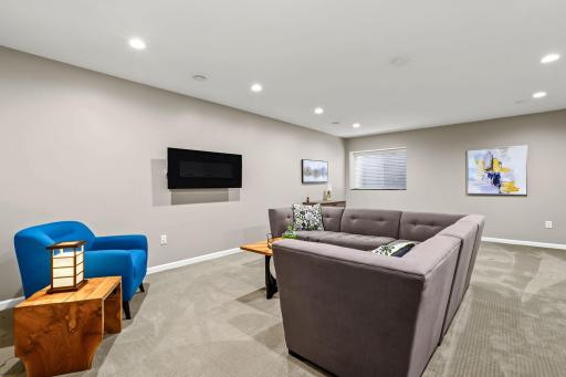 Note the egress window, which makes a future bedroom possible