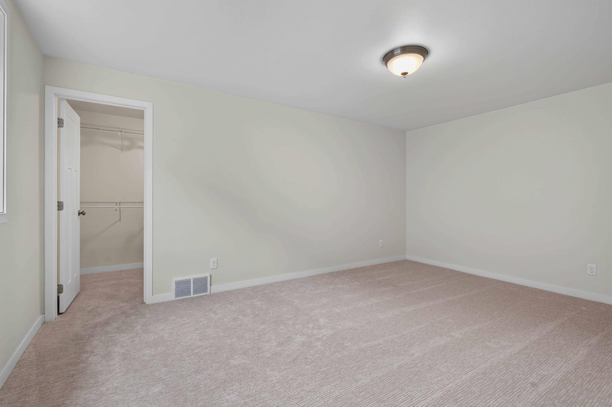 Bedroom 3 w/ New Carper