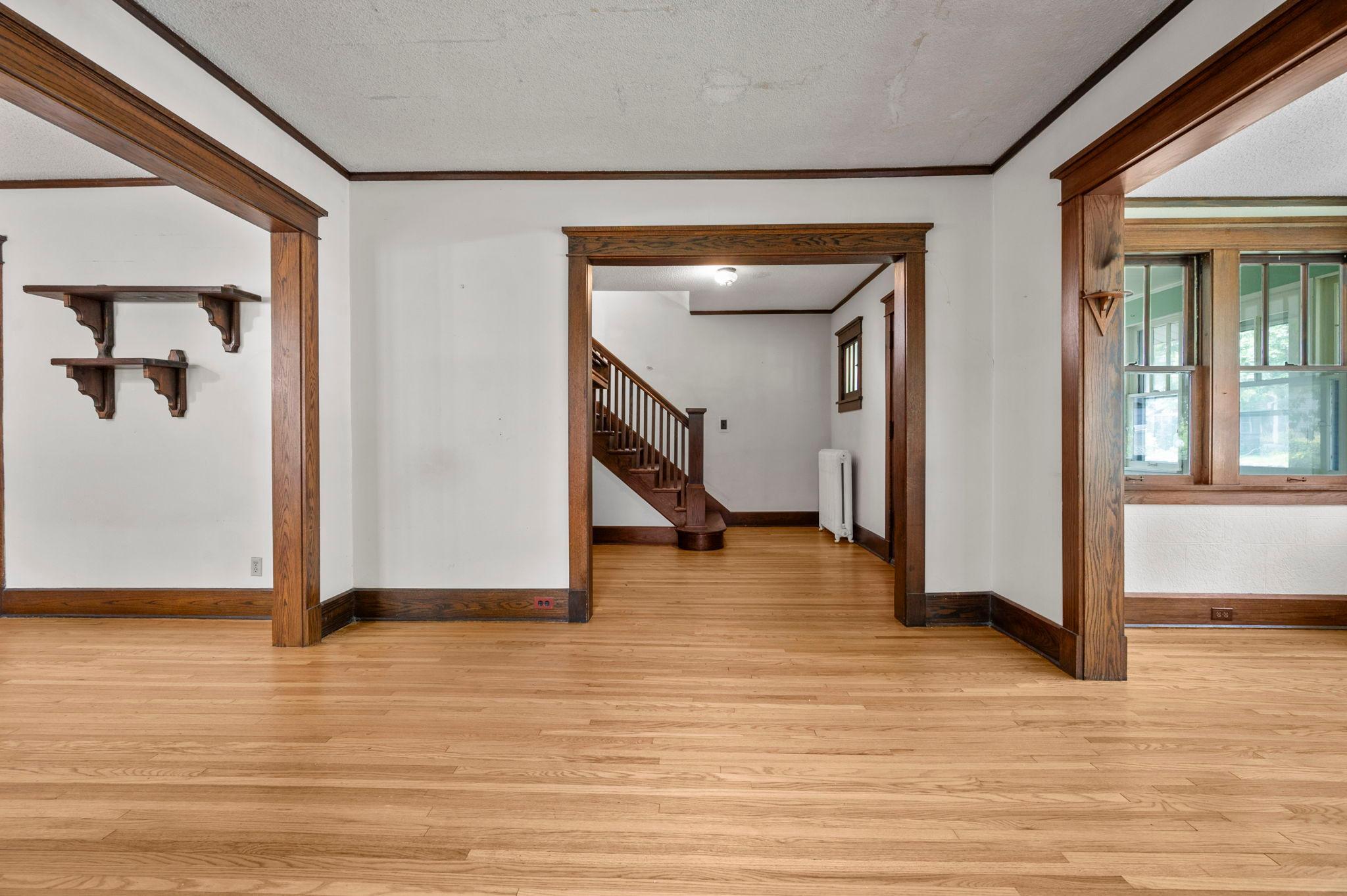 Beautiful floors on 2 levels of this home.
