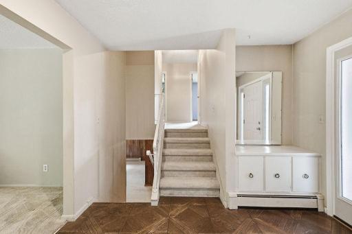 Foyer to lower & upper levels