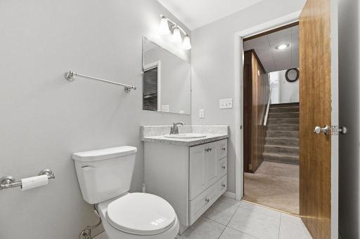 Lower level Bathroom w/ walk-in shower