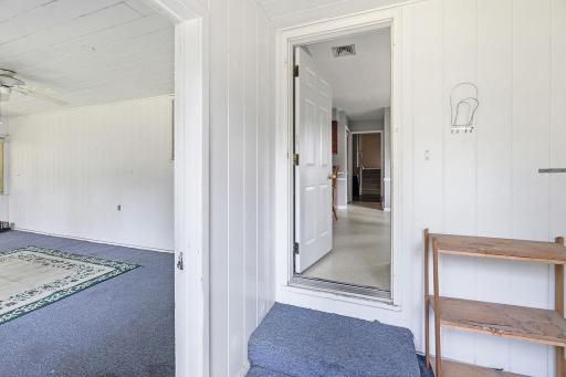 Entry to Kitchen from side porch