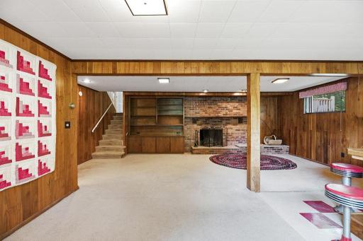 Cozy Family Room with vintage charm!