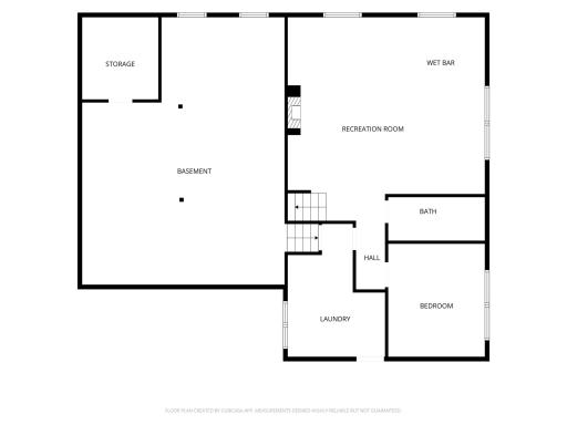 Lower level floorplan
