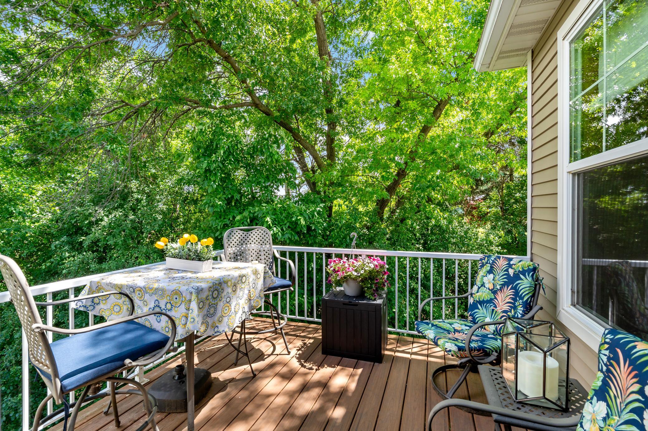 Your own private outdoor oasis! Maintenance free decking is just one of the many updates to be enjoyed in this home.