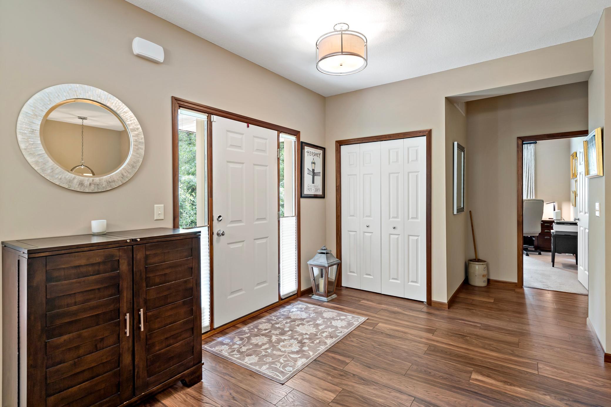 Friends and family alike will appreciate being greeted by this large welcoming foyer.