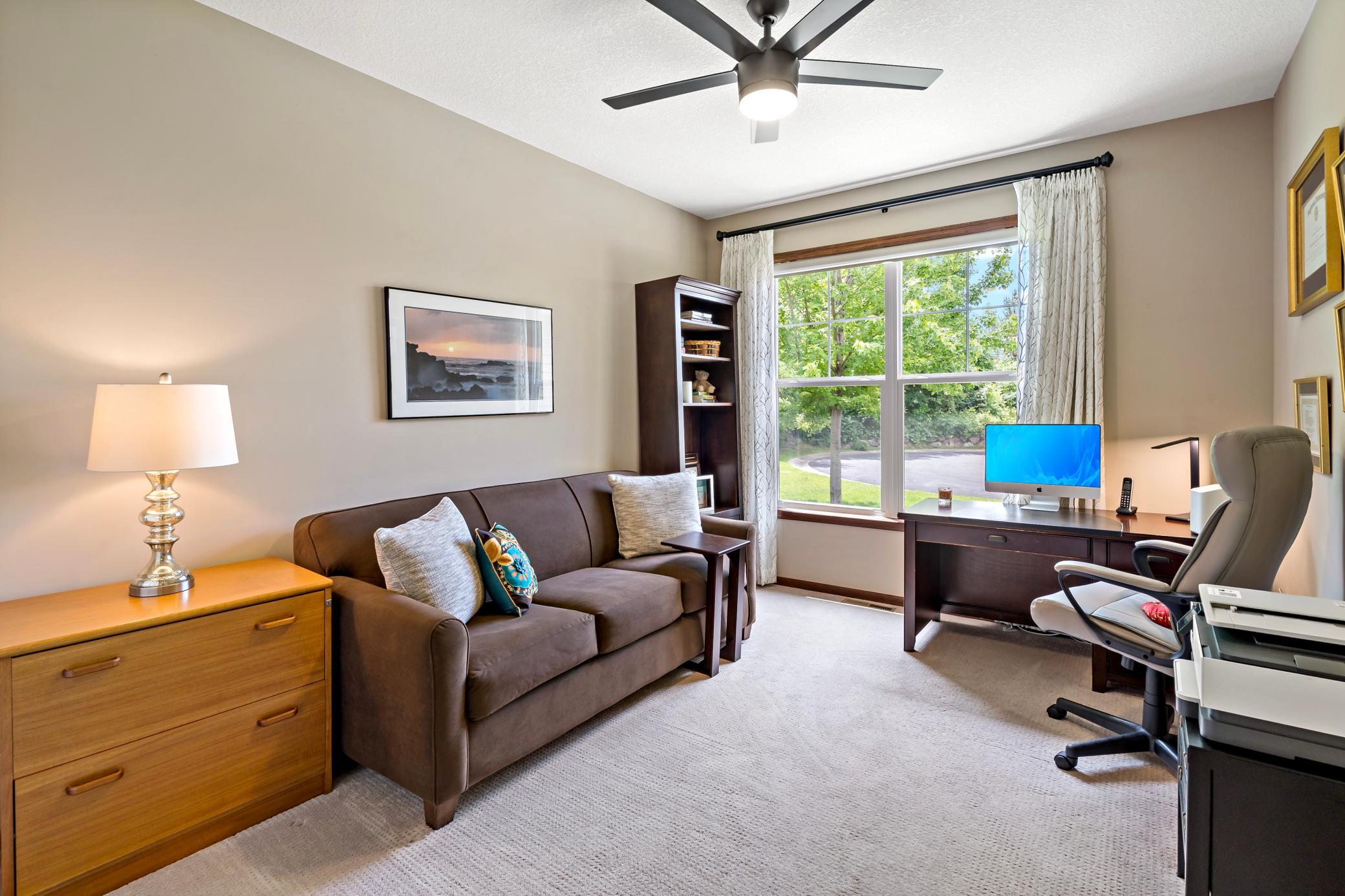 2nd Bedroom on the main level is currently being used as an office.