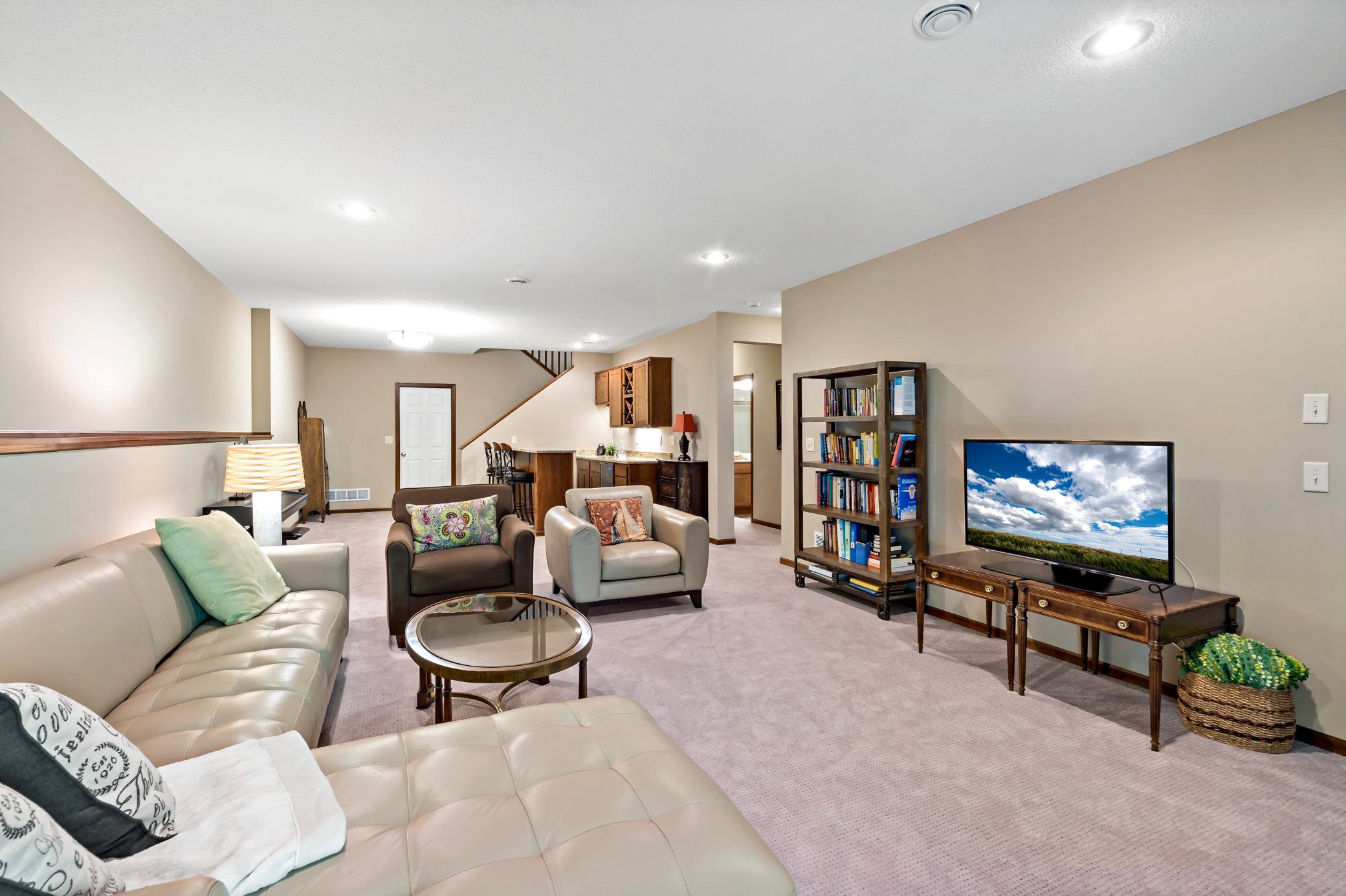 This room is huge and bright!