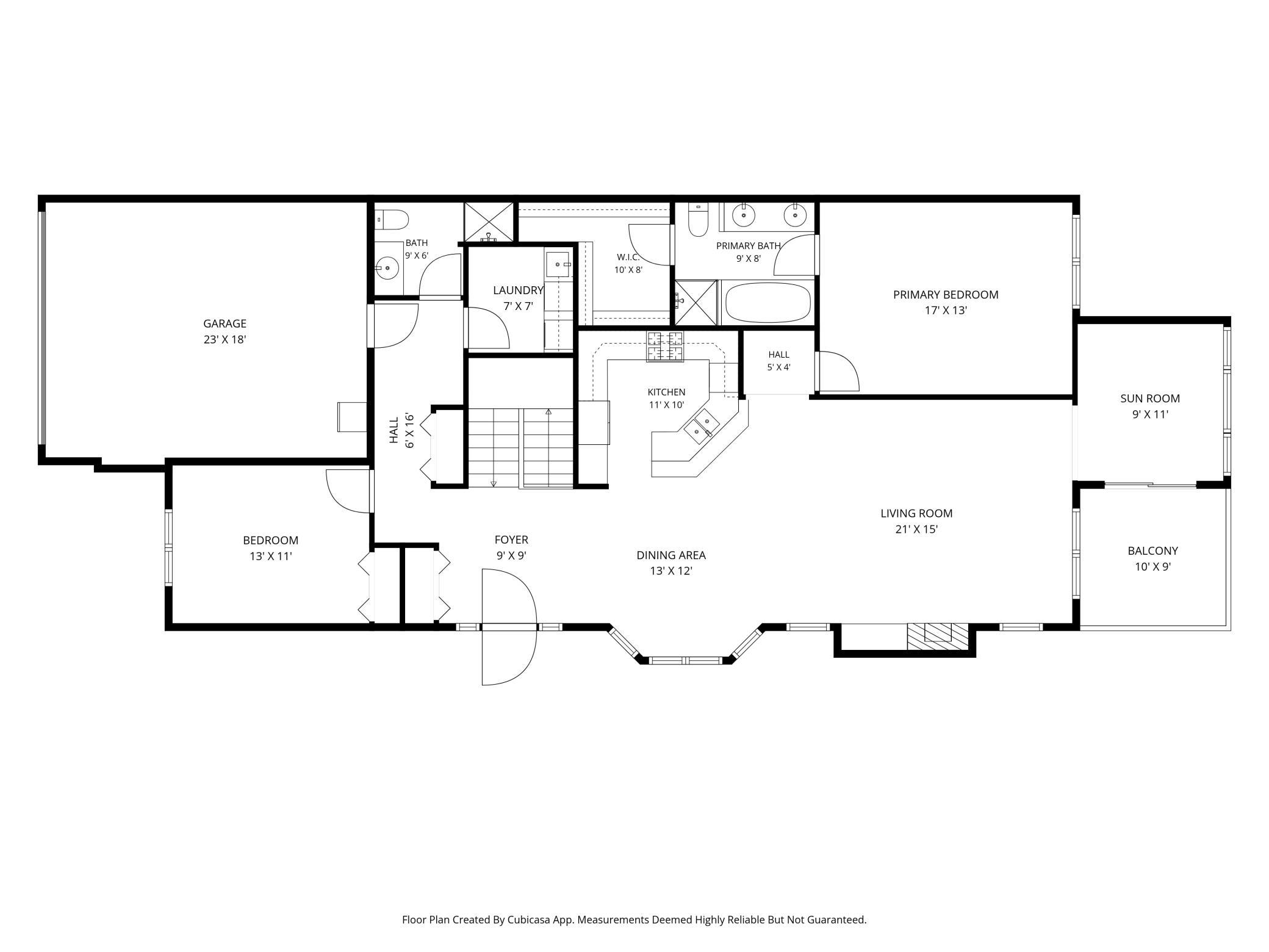 Main Level Floor Plan