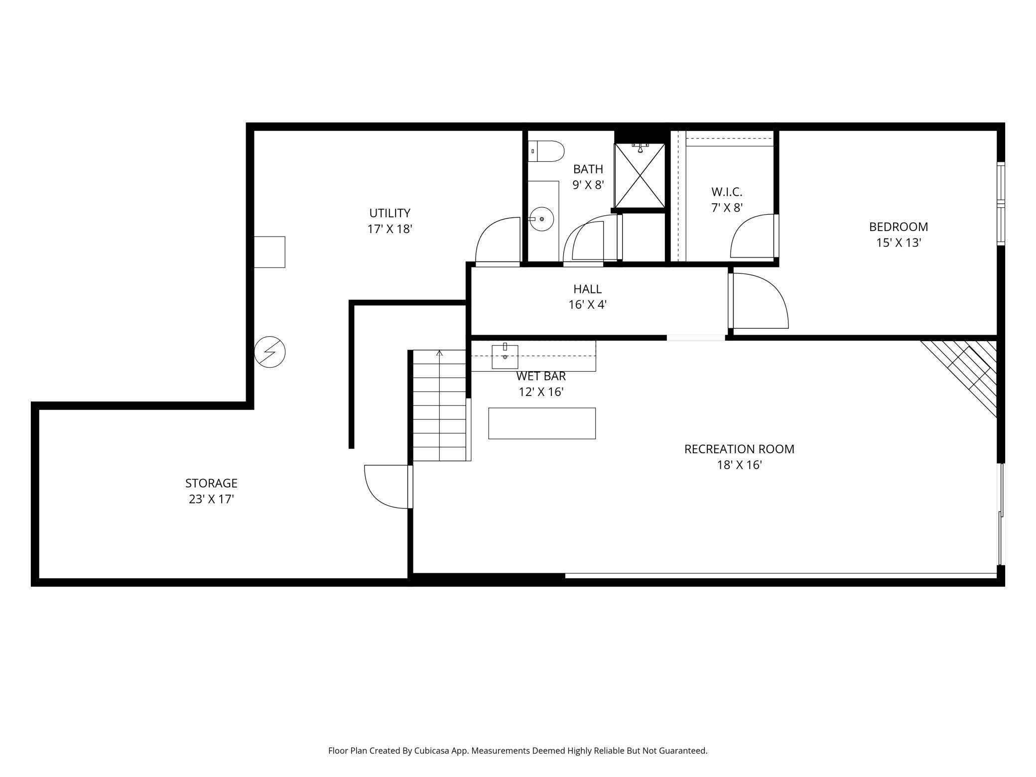 Lower Level Floor Plan
