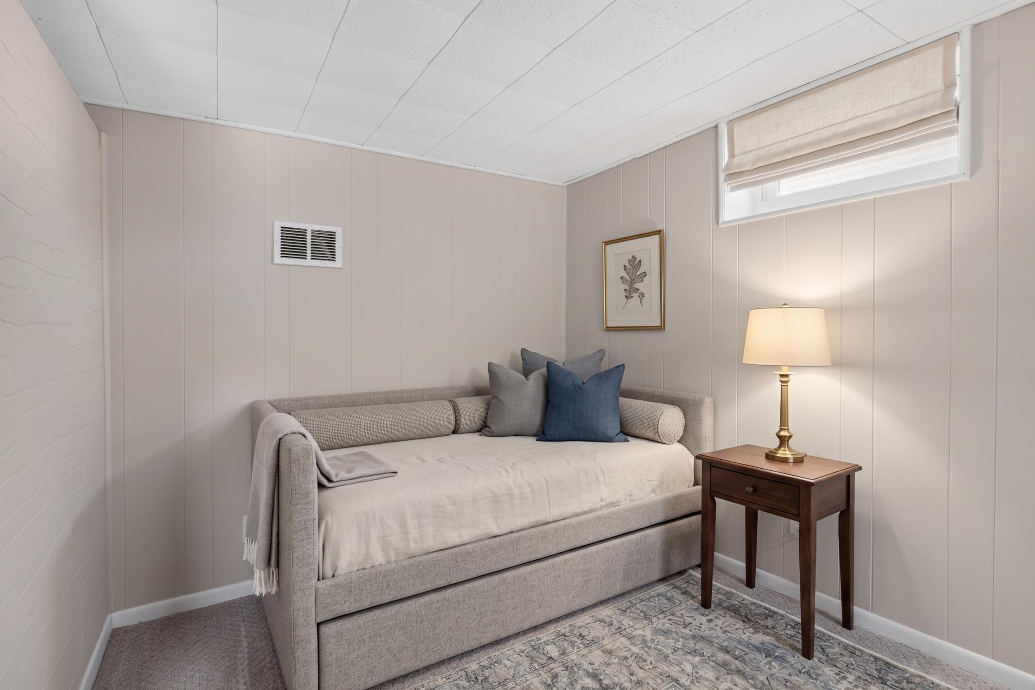 Lower Level Bedroom #4 / Office - Virtually Staged