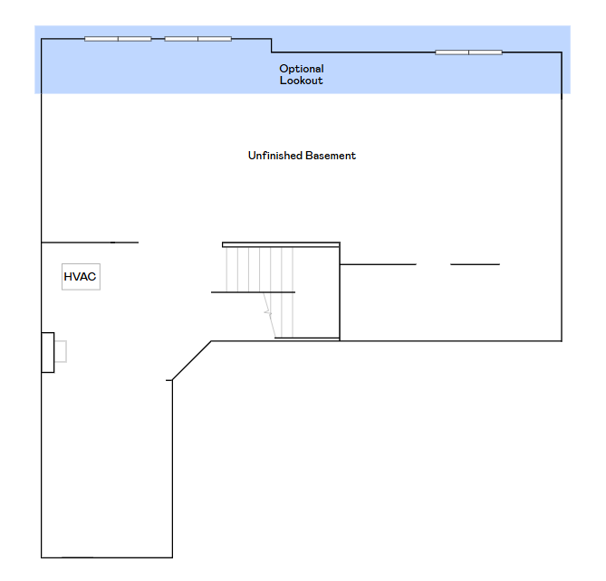 Burnham basement floorplan.