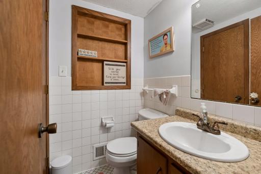 Powder room on main