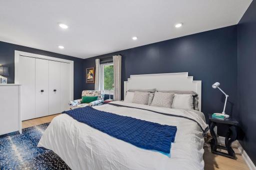 Plenty of room for a king sized bed