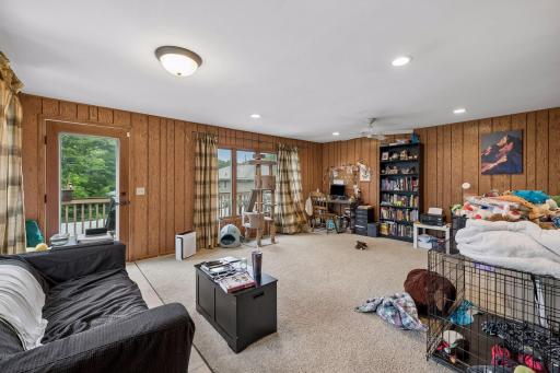 Family room on main level
