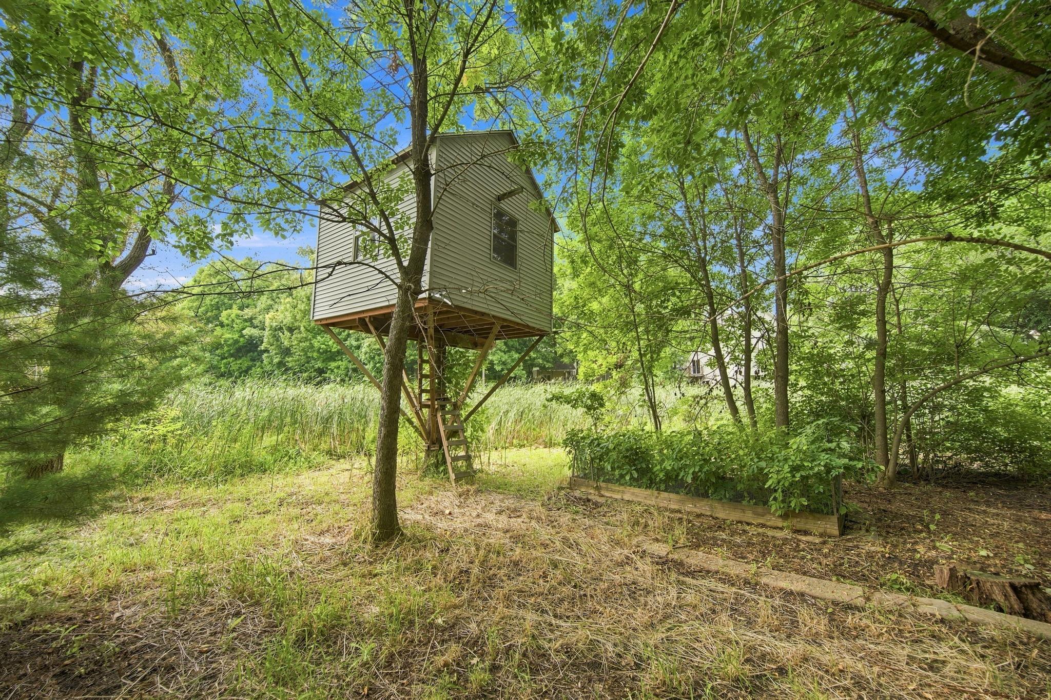 Your own tree house too!