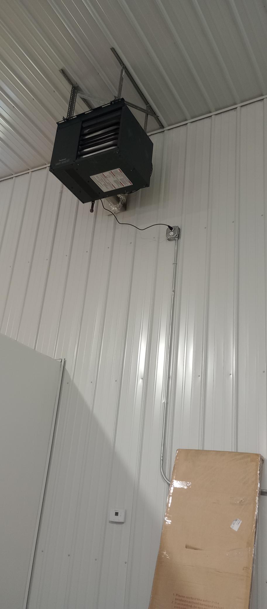 80,000 BTU natural gas heater