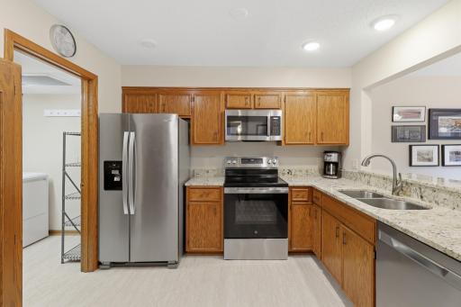 Open-concept kitchen perfect for cooking and entertaining.