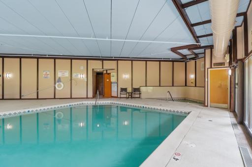 Take a refreshing swim any time of year or enjoy the hot tub and sauna.