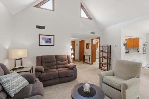Bright and spacious atmosphere.