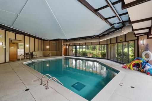 Take a refreshing swim any time of year or enjoy the hot tub and sauna.