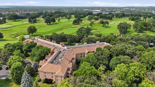 Golfer's paradise. And you can store your own golf cart right on site for a small monthly fee.