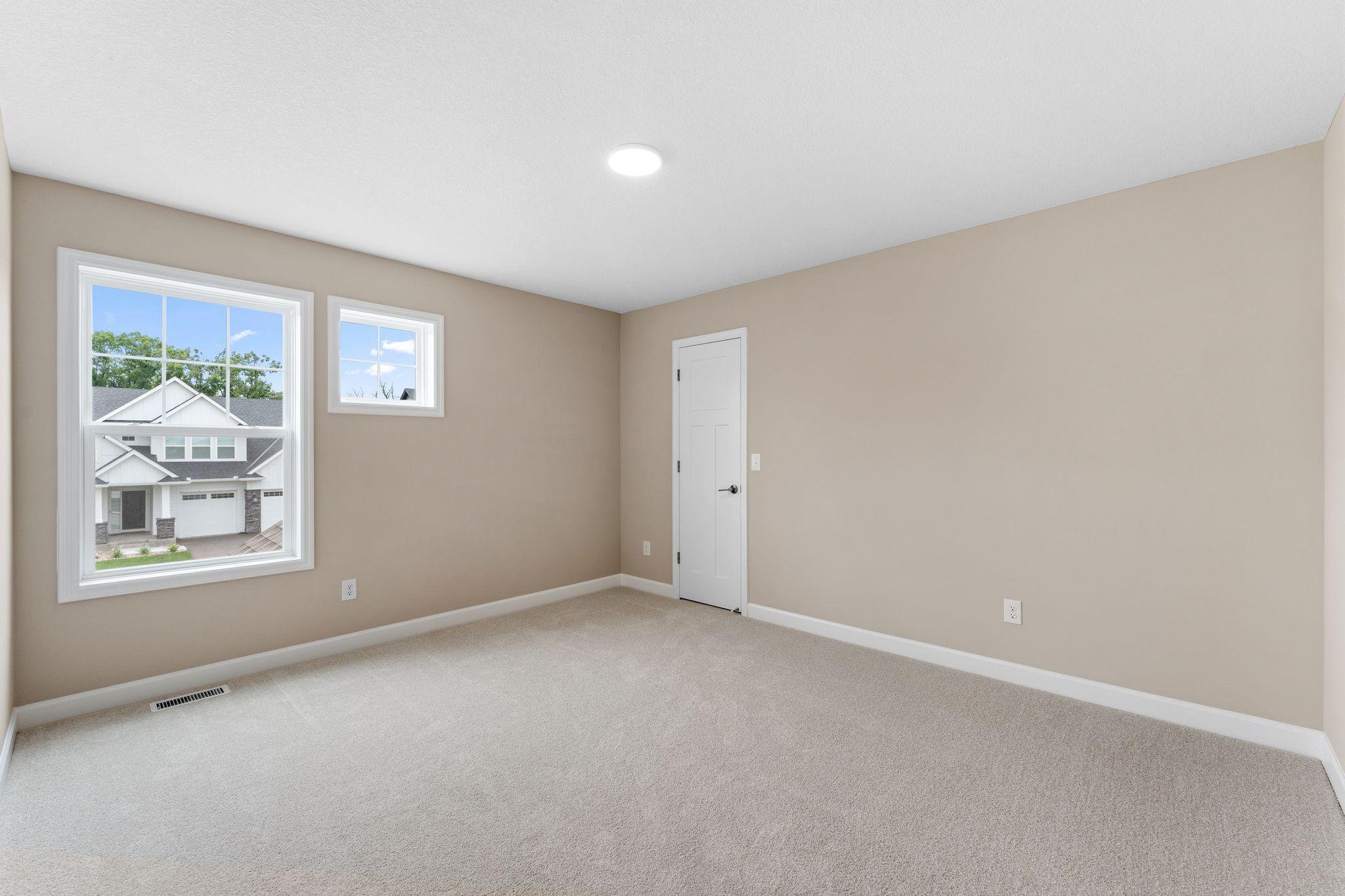 The bedrooms in the home are all located on the second floor and offer an area of refuge for family and friends alike.