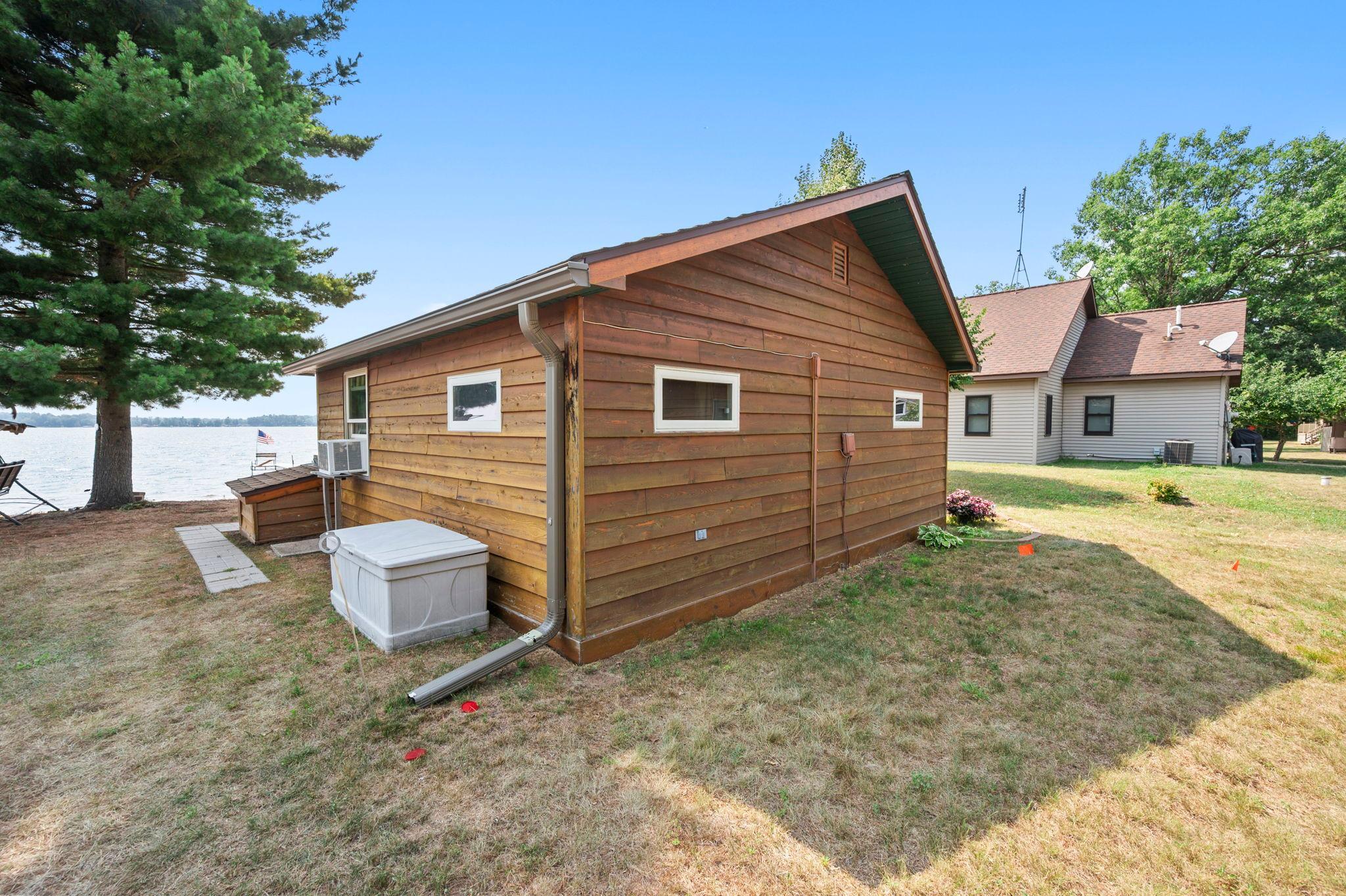 Back of the cabin