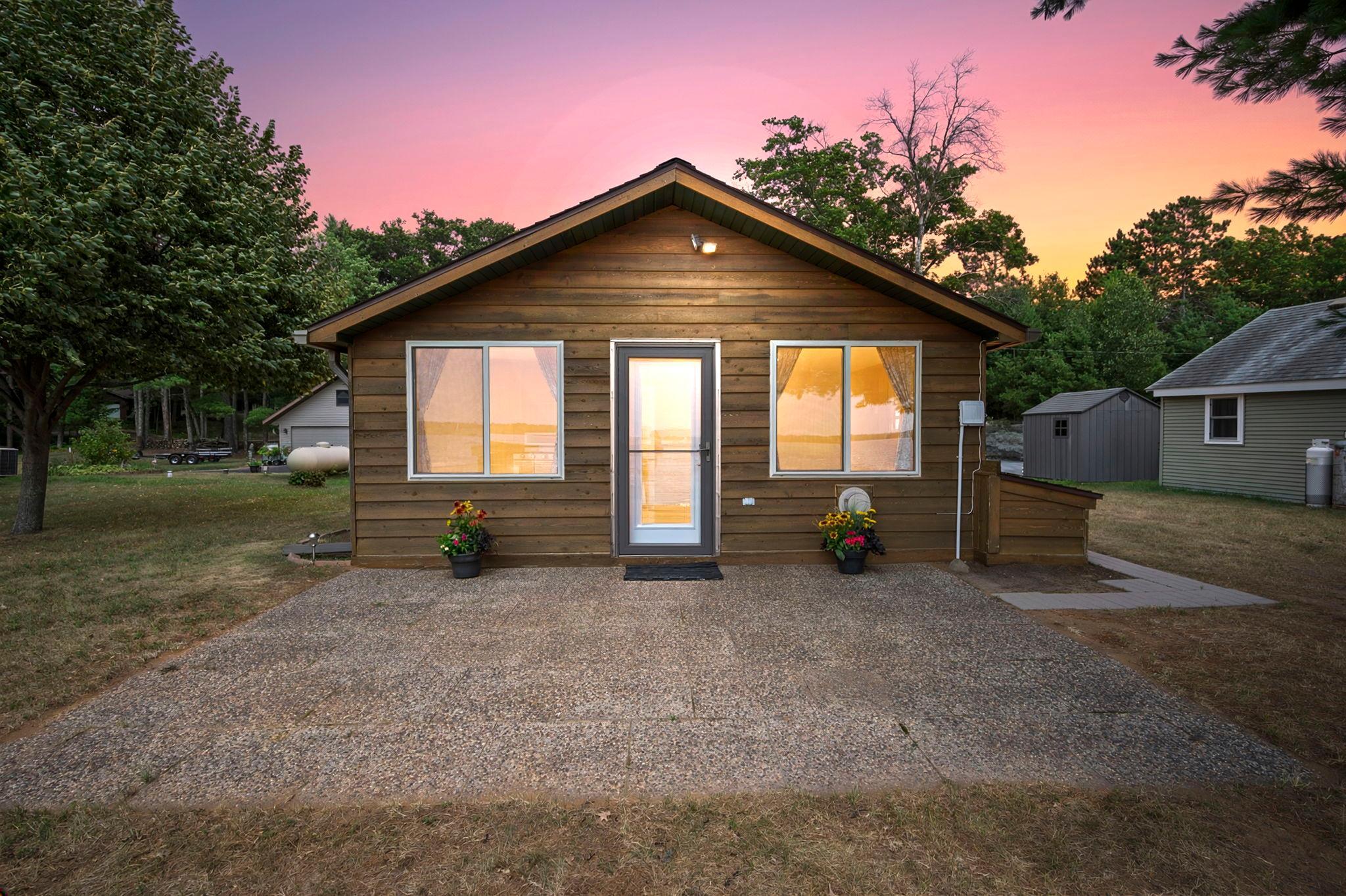 Front of the cabin