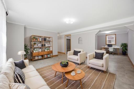 Family Room - Virtually Staged
