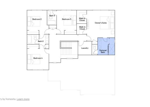 Mckinley upper level floorplan
