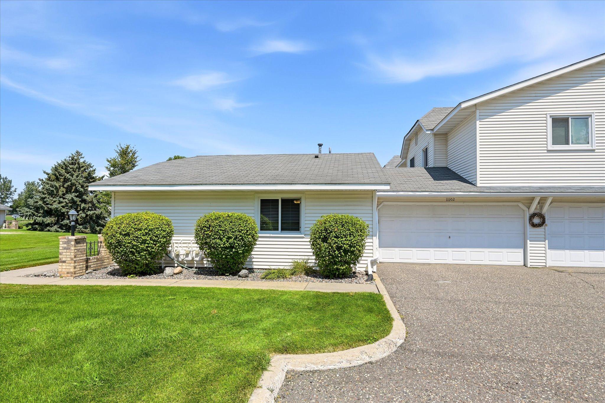 Hard to find at this price point attached two car garage.