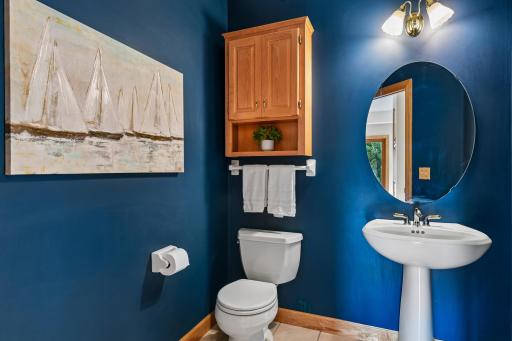 Main floor powder bath