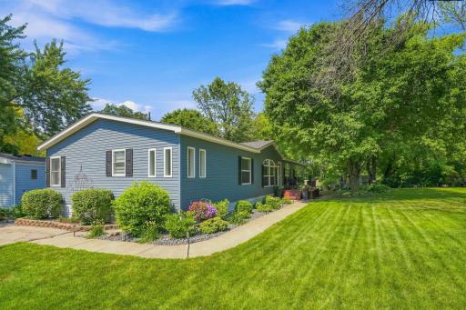 Featuring the only true double lot in the neighborhood.
