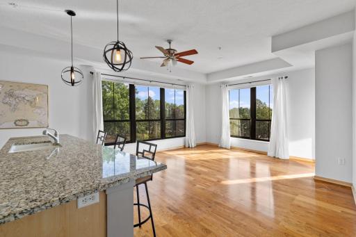 Beautiful hardwood floors!