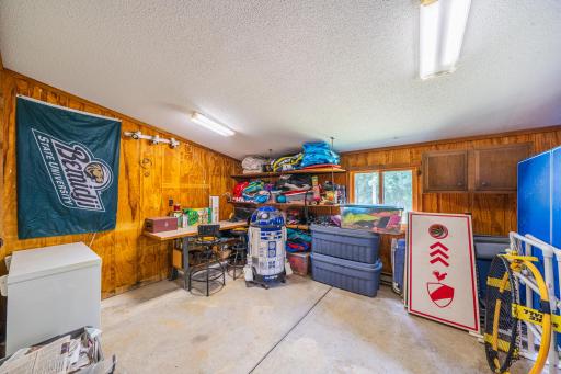 Bonus Space in garage for Lake Toys