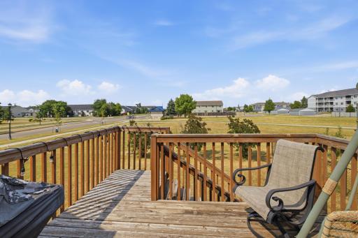 Deck view, no backyard neighbors