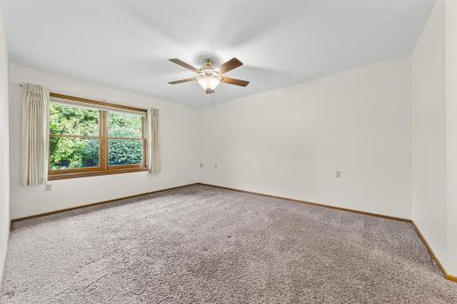 Second primary suite with private 3/4 bath and two closets