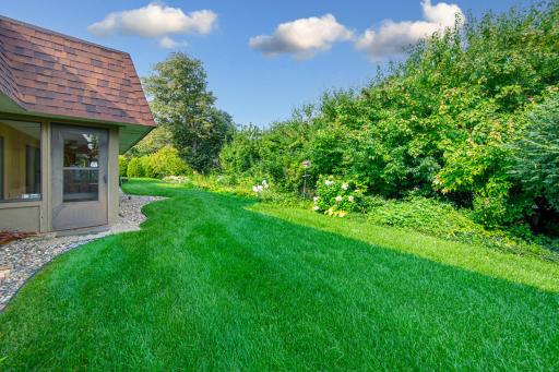 Enjoy the peaceful east-facing view from the porch