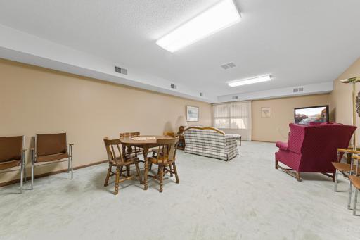 Community TV and gathering room