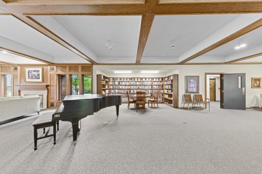 Community music and library area