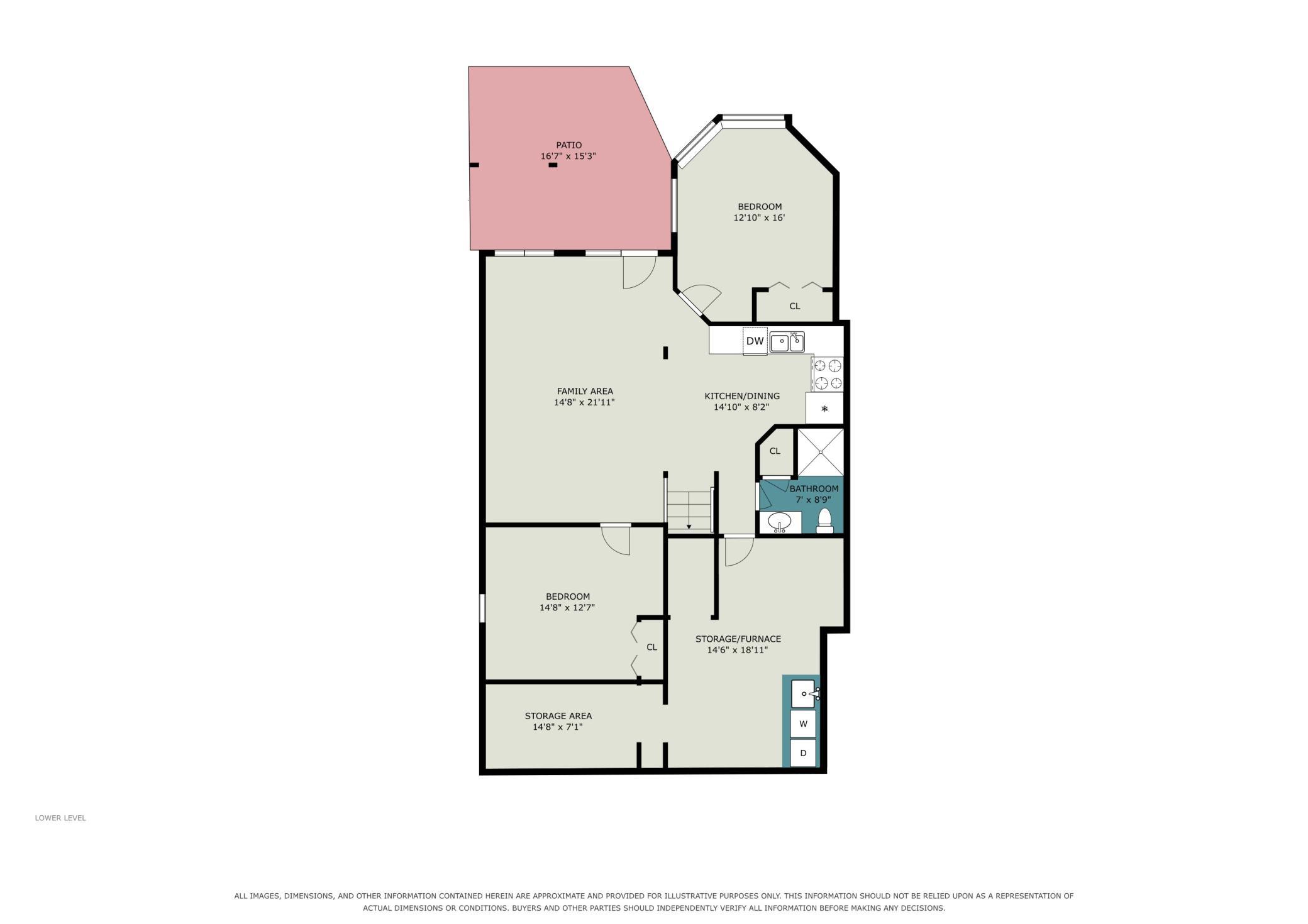 Lower Level Floorplan